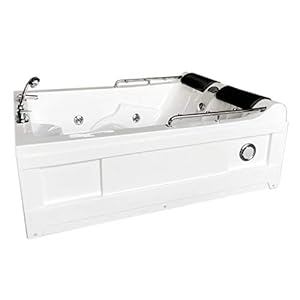Nieuw bubbelbad Lulu model voor 2 personen meet 175 x 132cm wit badkuip