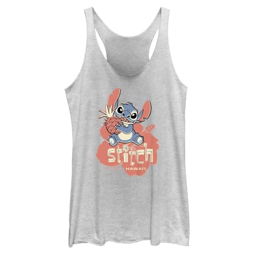 Débardeur Stitch Disney avec ananas pour femme coupe dos nageur