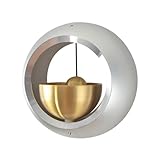 Shopkeepers Bell for Door Opening,Door Chime for Business When Entering Magnetically-Attached Bells for Door,Unique Business Decorations and Entrance Hanging Decorations- Creative Gift (Black)