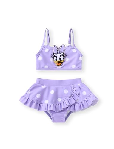 Traje de baño tankini Disney Mickey para niñas bañador infantil de dos piezas cómodo