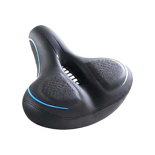 Selle de vélo de route épaisse pour soulager le dos avec coussin antichoc