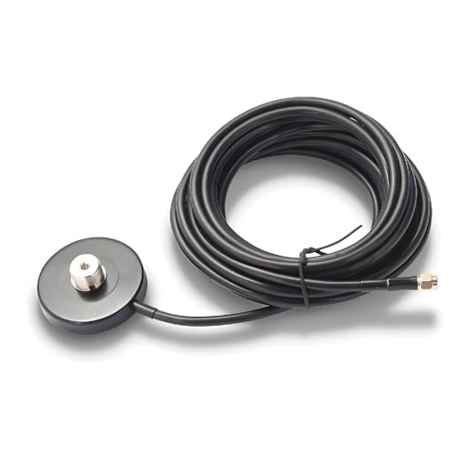 Base magnetique pour antenne radio CB pour eviter les pertes de signal en mobile