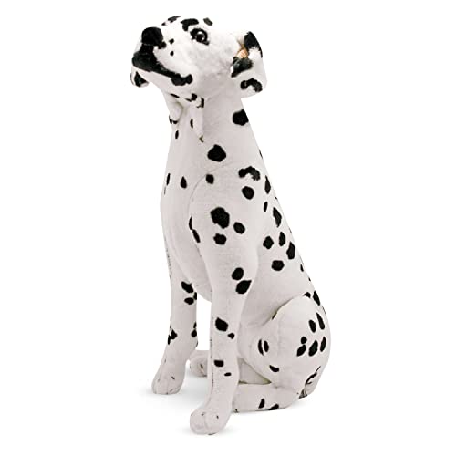 Melissa & Doug Giant Dalmatian - Lifelike Stuffed Animal Dog (Over 2 feet Tall)