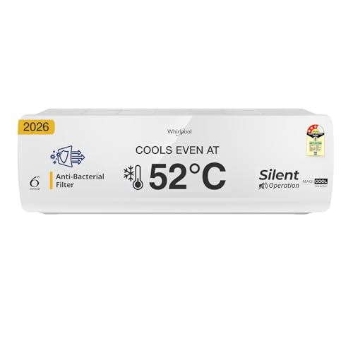 Whirlpool 1.5 Ton 3 Star, New star rated, Magicool Inverter Split...