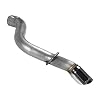 Flowmaster 817837 American Thunder Axle-Back Exhaust Kit without Muffler 2.5 Inch 409 Stainless Steel 3 Inch Polished 304 Tip Compatible with 2018-2024 Jeep Wrangler JL 2.0L Turbo 3.6L V6 2 & 4 door