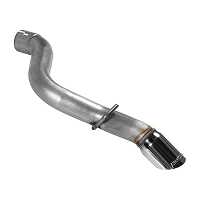 Flowmaster 817837 American Thunder Axle-Back Exhaust Kit without Muffler 2.5 Inch 409 Stainless Steel 3 Inch Polished 304 Tip Compatible with 2018-2024 Jeep Wrangler JL 2.0L Turbo 3.6L V6 2 & 4 door