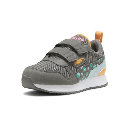 PUMA Kids Boys R78 Summer Camp Slip On Sneakers Shoes Casual - Grey - Size 11 M2