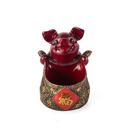 Cochon boîte de rangement créatif pour bureau et salon