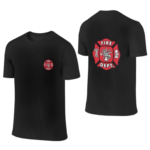 T-Shirt Pompier Maltais Idéal pour la Randonnée et la Pêche