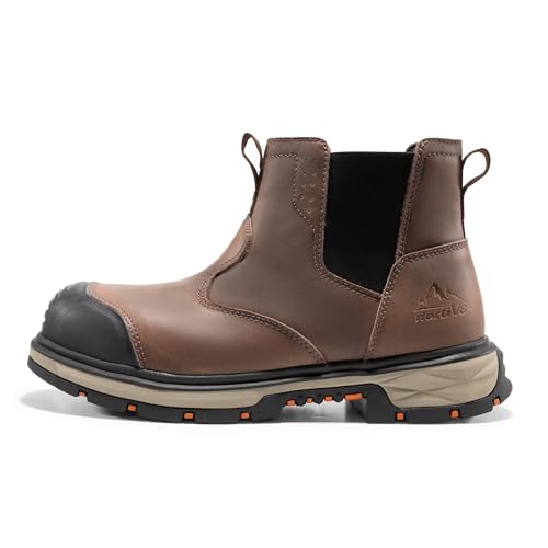 Nortiv 8 N245-WS2IB1AX08-AB07MG-700561626631 Slip-On Steel Toe Work Boots thumb #6