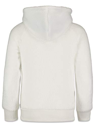 Disney Frozen Elsa Toddler Girls Zip Up Jacket Hoodie Faux Fur White 2T #TOP1