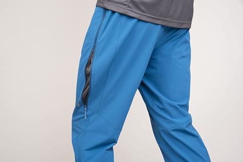 Alpkit Floe Trouser - Softshell Full Length Breathable 4-Way Stretch Mountain Bike Trousers (UK, Alpha, XXL, Regular, Long, Reef) - Image 3