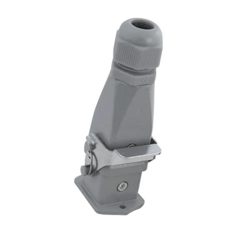 Heavy Duty Connectors DHC-HA-003 3pin 4pin 5pin 7pin 10A Industrial Plug HQ-005 16A Metal Rectangular Connector(4 Core Side-Docking)