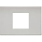 legrand livinglight air Light placa 2 plazas blanco brillante.