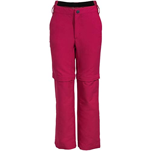 VAUDE Kinder Hose Kids Detective Stretch ZO Pants, crimson red, 158/164, 42261