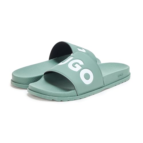 HUGO Men's Big Logo Slide Sandals3