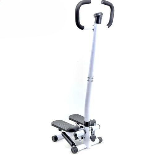 Riuuyyi 健康ステッパー 専用ハンドル付室内運動器具 すてっぱー ステップ器具 ウォーキングマシン 健康器具 歩行運動 有酸素運動 踏み台 運動 室内 エクササイズ 有酸素運動 ステップ台 山登り感覚 巾着+フロアマット (B)