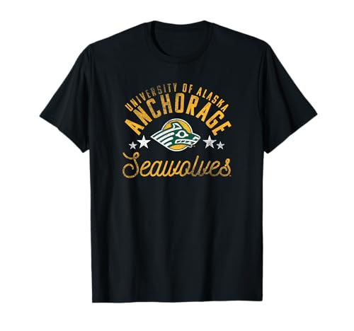 University of Alaska Anchorage Seawolves Logo T-Shirt