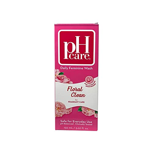 pH Care Daily Feminine Wash Floral Clean for Fragrant Care w/ Dual Hydrating Moisturizers 150ml