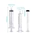 20 Pack 10ml Syringe with Needle, Disposable Syringes with Needle 22G, Syringe for Liquid, Individually Sterilized Wrapped (10 ML, 20 Pack)