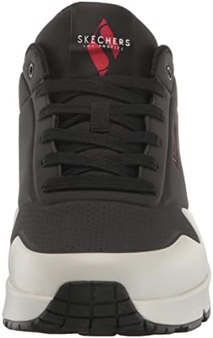 Skechers Men's UNO-Back LIT Sneaker, BKRD, 11.5 | Image 1