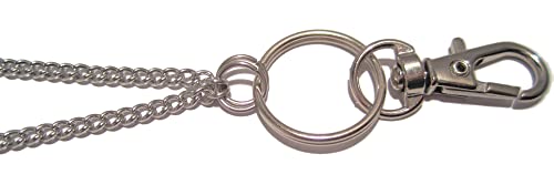 Atlanyards Just A Plain Chain Lanyard - Stainless Steel Strong Badge Holder #TOP1