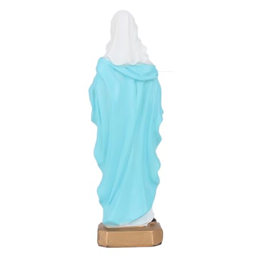 Virgen de la Dulce Espera figura religiosa de resina 6 pulgadas miniatura 3