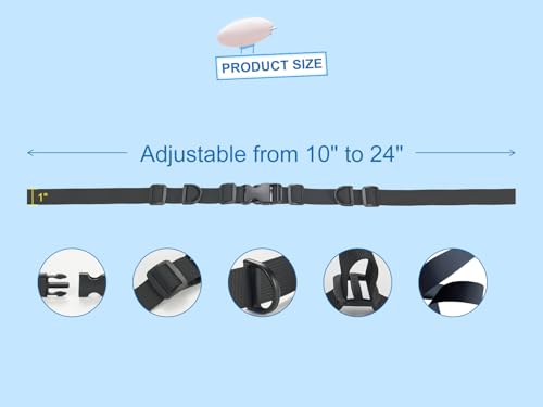 UANJBYO Extended Backpack Chest Strap Add-On | Professional Heavy-Duty Adjustable Backpack Sternum Strap with Quick-Release Buckle | Perfect for Hiking, Commuting and Daily Outdoor Use