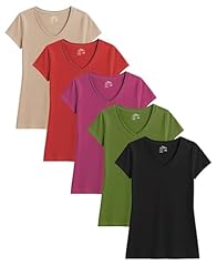 5 Pack- Olive Fuschia Red Khaki Black