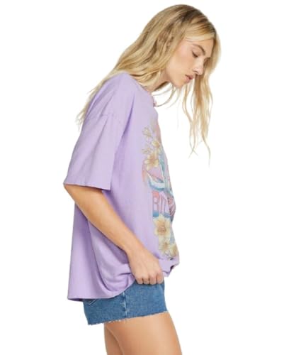 Billabong Women's Logo Oversized Fit Short Sleeve Tee3