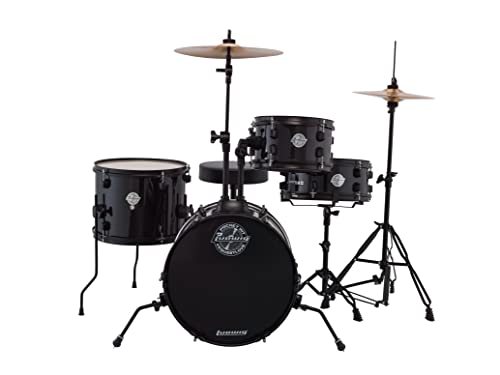 Ludwig lc178 x Pocket Kit Black Sparkle – Set de batterie - Les Beatles, Paul McCartney, John Lennon, RIngo Starr, George Harrison Ludwig lc178 x Pocket Kit Black Sparkle – Set de batterie – Image 3