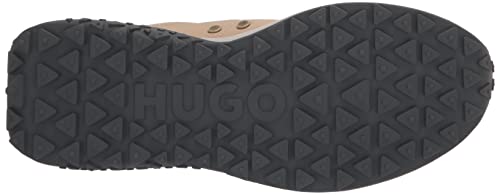 Image of HUGO Mens Running Style Mix Material Sneakers