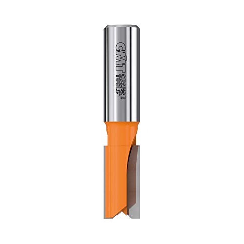 CMT 811.627.11 Straight Bit, 1/2-Inch Shank, 1/2-Inch Diameter, Carbide-Tipped,Orange