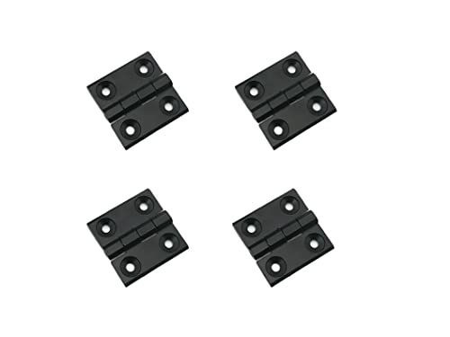4 Stück Metallscharnier 60x60mm Klappscharnier Scharnier Anschraubscharnier für Garten, Boot oder Maschinenbau. Diese Scharniere sind vielseitig einsetzbar Cover