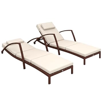patio lounge chair with wheels