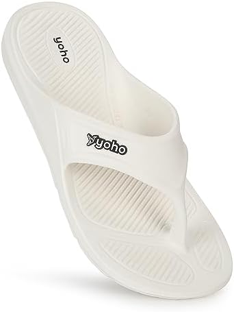 YOHO Drizzle Soft Slippers for Men | Mild Acupressure | Lightweight