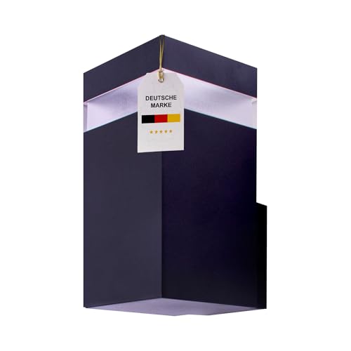 max K O M F O R T LED Außenwandleuchte 9W schwarz | 3-fach Farbwechsel warm-/neutral-/kaltweiß | IP44 Wandlampe modern | Sicheres Licht für Garten & Hausfassade 1618 max K O M F O R T LED Außenwandleuchte 9W schwarz | 3-fach Farbwechsel warm-/neutral-/kaltweiß | IP44 Wandlampe modern | Sicheres Licht für Garten & Hausfassade 1618