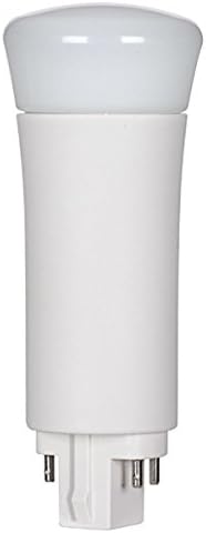 Satco S29859 9W LED PL 4 pines; 3500 K; 950 lúmenes; Base G24q; 10 bombillas-Cumple con California que reemplaza a S9859