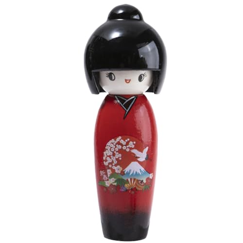 Amuleto Giapponese Lachineuse Per Salute E Longevità - In Tessuto, 17 Cm, Blu E Oro - Foto 4