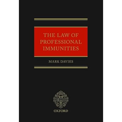 The Law of Professional Immunities
