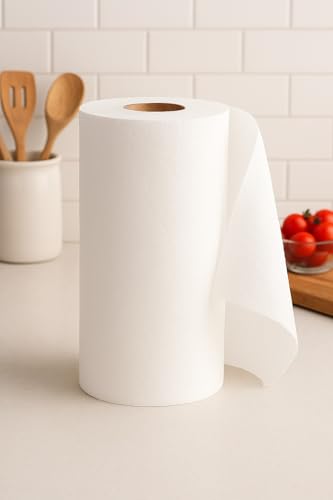 Paper Towels – 30 Rolls Bulk Pack (70 Sheets/Roll) – Ultra Absorbent, Quilted 2-Ply – Soft Texture for Kitchen, Cleaning & Office – Everyday Disposable Towels- MADE IN USA