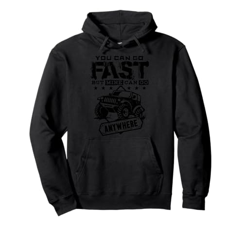 Off road Truck 4x4 La mina puede ir - a cualquier lugar pantano de barro Sudadera con Capucha