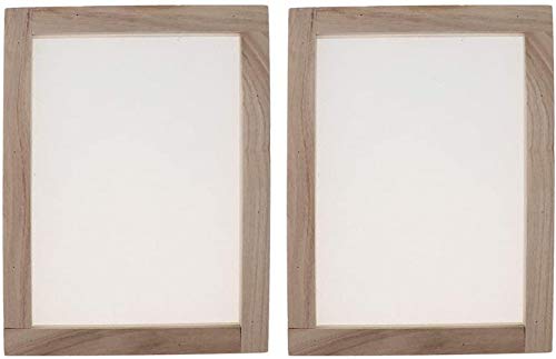 Lixindee 4 Pack Paper Making Mould And Deckle Wooden Papermaking Frame For Diy Paper Craft Tool Dried Flower Handcraft (19 X 25Cm) #TOP5