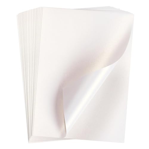 Seidenpapier Weiß Verpackungsmaterial 50x70 cm Tissue Paper Metallic Seidenpapier Weiss zum Verpacken Blumenpapier Weißes 20 Blatt