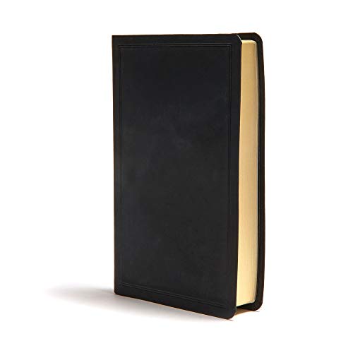 CSB Deluxe Gift Bible, Black Leathertouch