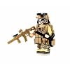 Battle Brick 1.6 Inches Tall Seal Team Six Commando Custom 1 Special Operations Collectible Minifigure in The USA | Genuine Military Minifig | Great Gift for Ages 10+ to Adult AFOL