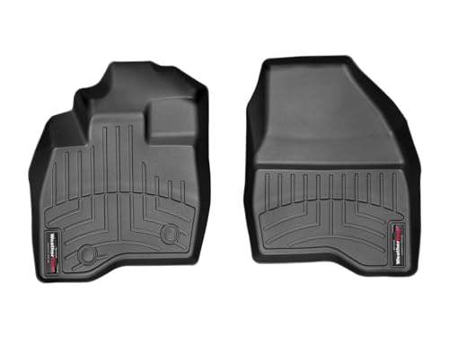 WeatherTech Custom Fit FloorLiners for Ford Explorer - 1st Row (447041), Black