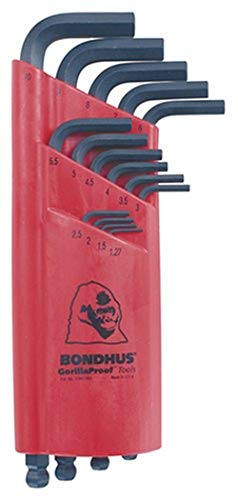 Bondhus 10995 Set Of 15 Balldriver L-Wrenches, Proguard Finish, Sizes 1.27-10Mm #TOP1