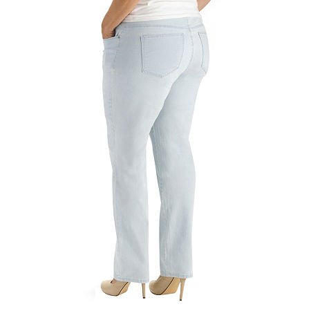 Image of Lee Women's Petite Classic-Fit Monroe Straight-Leg Jean