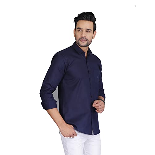 Image of Man Slim Fit Cotton Casual Shirt
